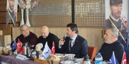 Anahtar Parti Samsun İl Başkanlığı Gazetecileri Ağırladı